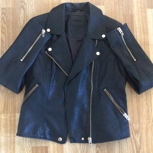 BLANKNYC faux leather jacket size small